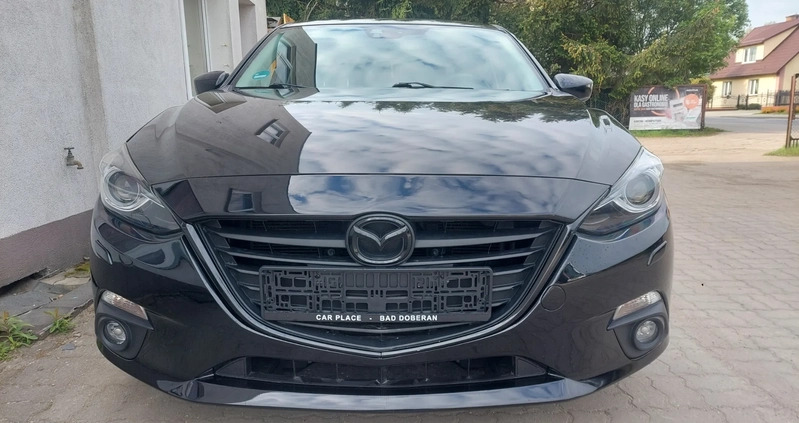 Mazda 3 cena 41999 przebieg: 133000, rok produkcji 2014 z Tuchola małe 352